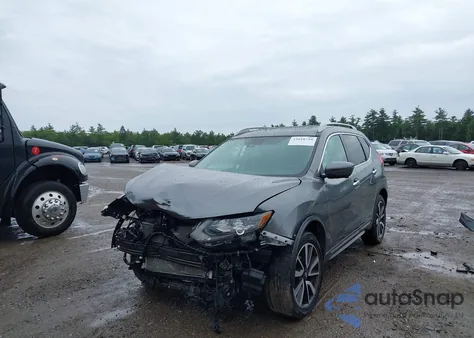 2020 Nissan Rogue Sl Intelligent Awd из США, поврежденный, VIN 5N1AT2MV3LC777543